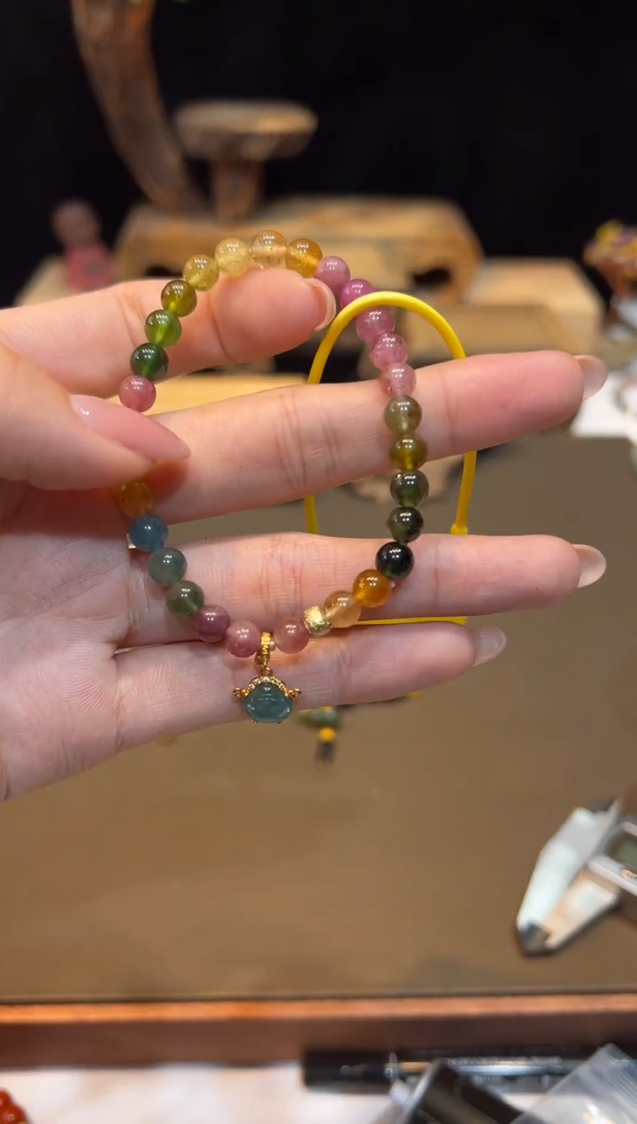 未镶嵌手链碧玺手饰@@F5703