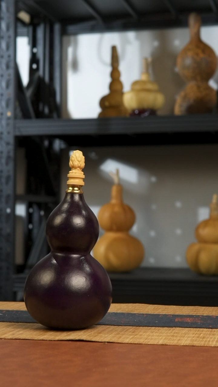 934号 天然热水酒葫芦 一物一拍（有瑕介意勿拍）