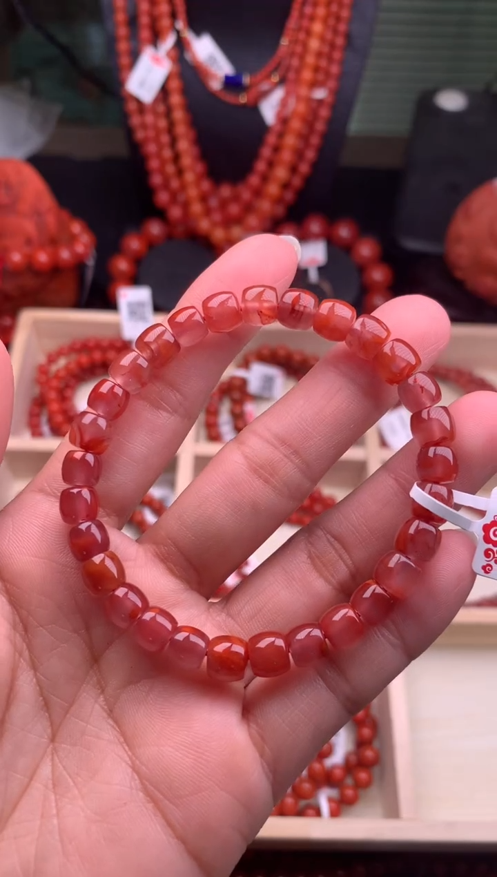 【闪购商品】南红玛瑙珠宝奇石银S925镶嵌6