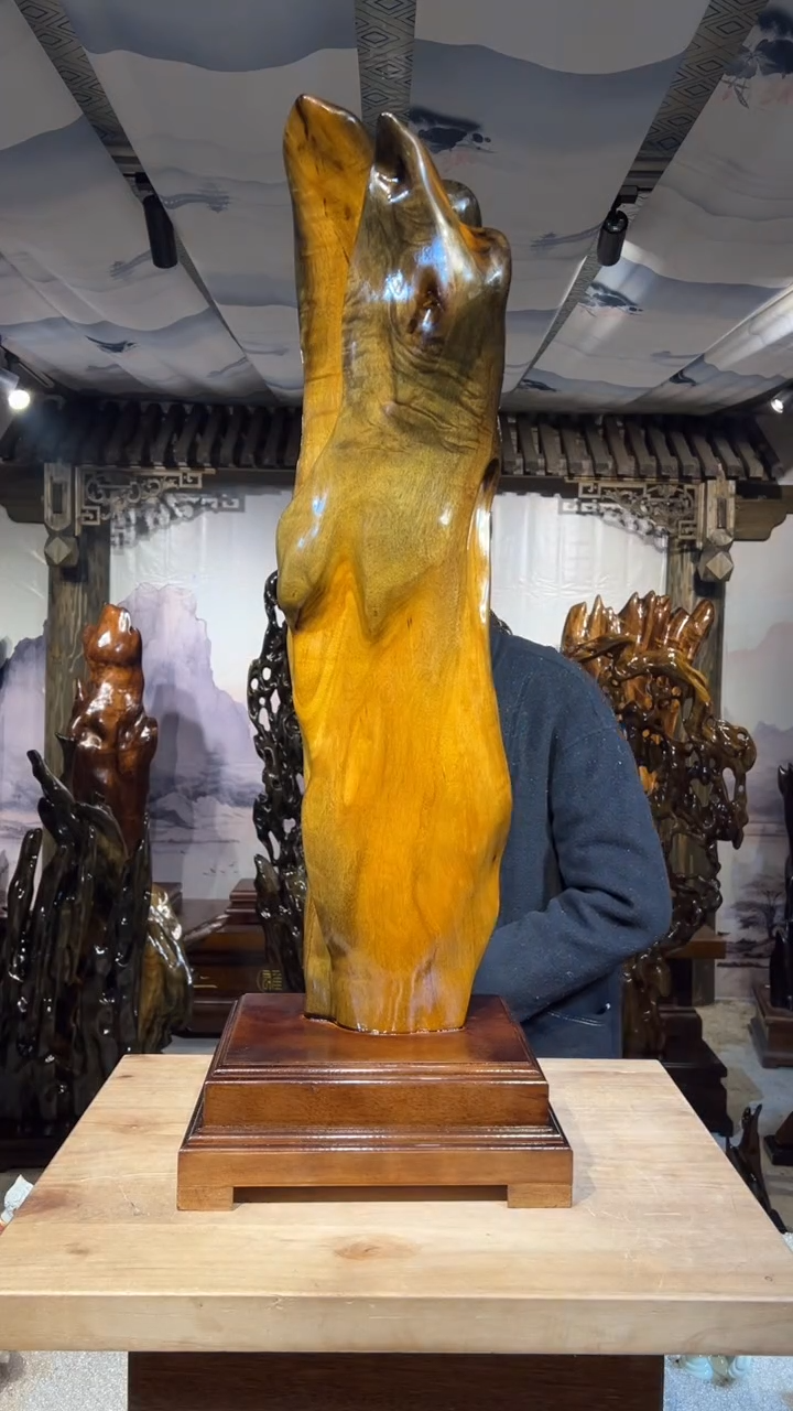 【闪购商品】金丝楠金丝楠小叶桢楠摆件93-32-26