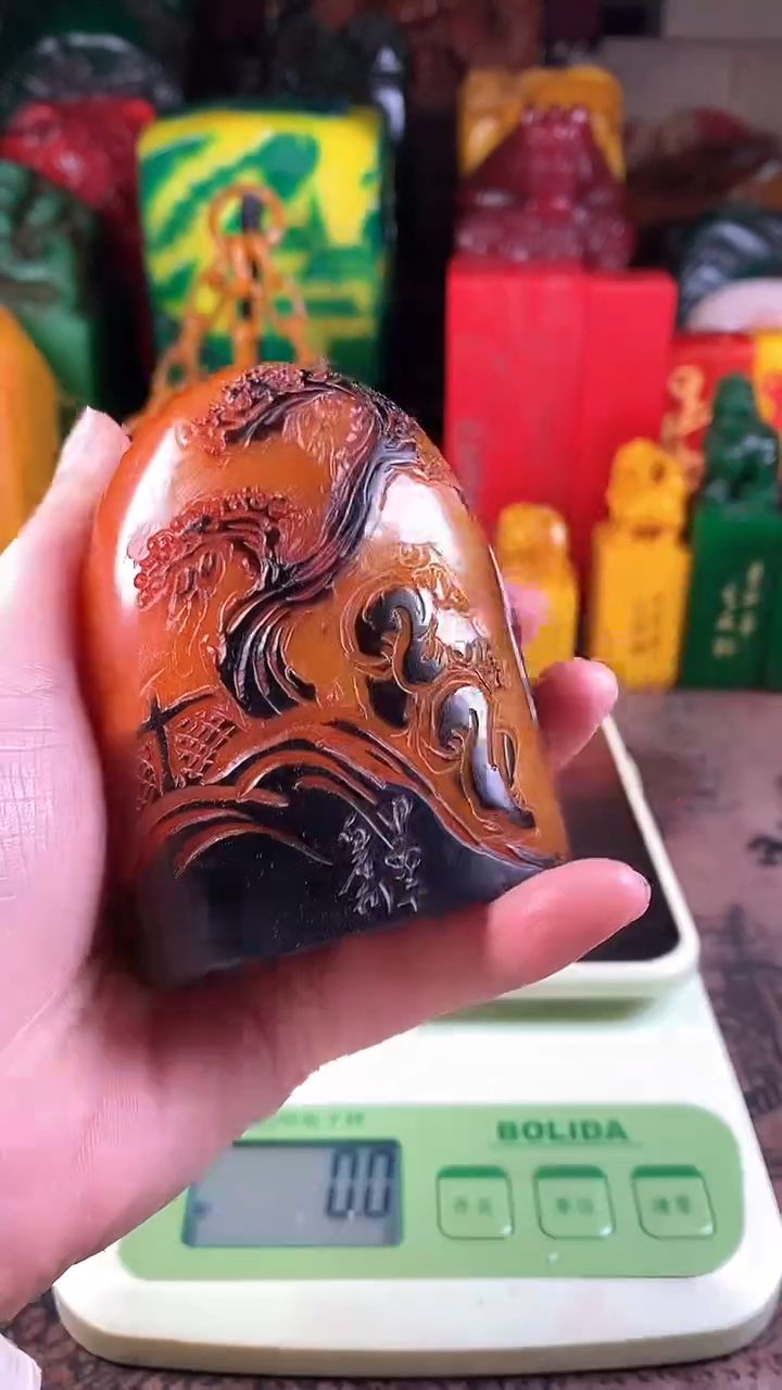 【闪购商品】寿山石印石90寿山石