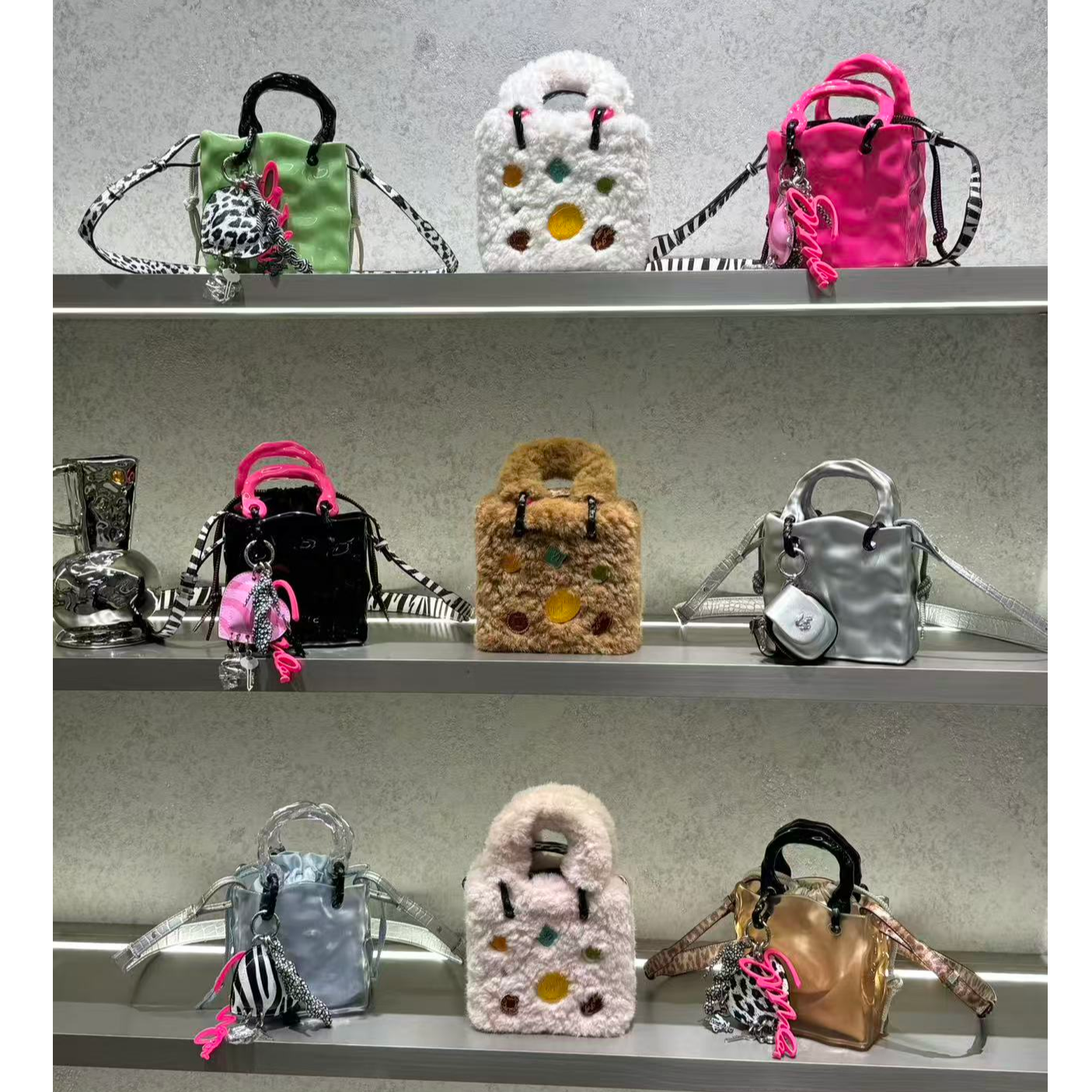 【雪怪出没 * 陶瓷包】SINGSING1979设计师原创潮流手作个性百搭包