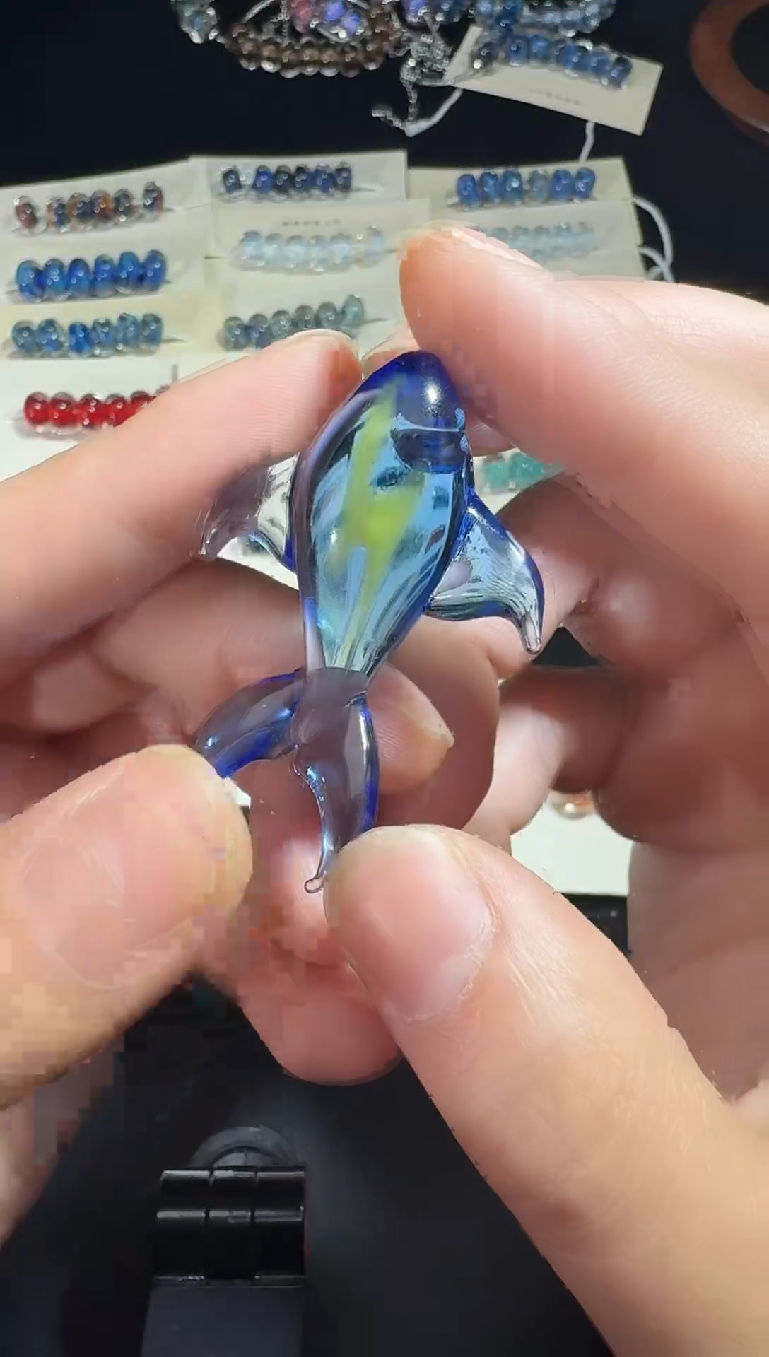 颈饰玻璃琉璃珠珠81