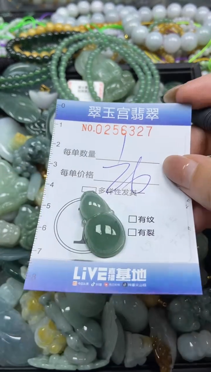 颈饰未镶嵌翡翠闪购C0256327