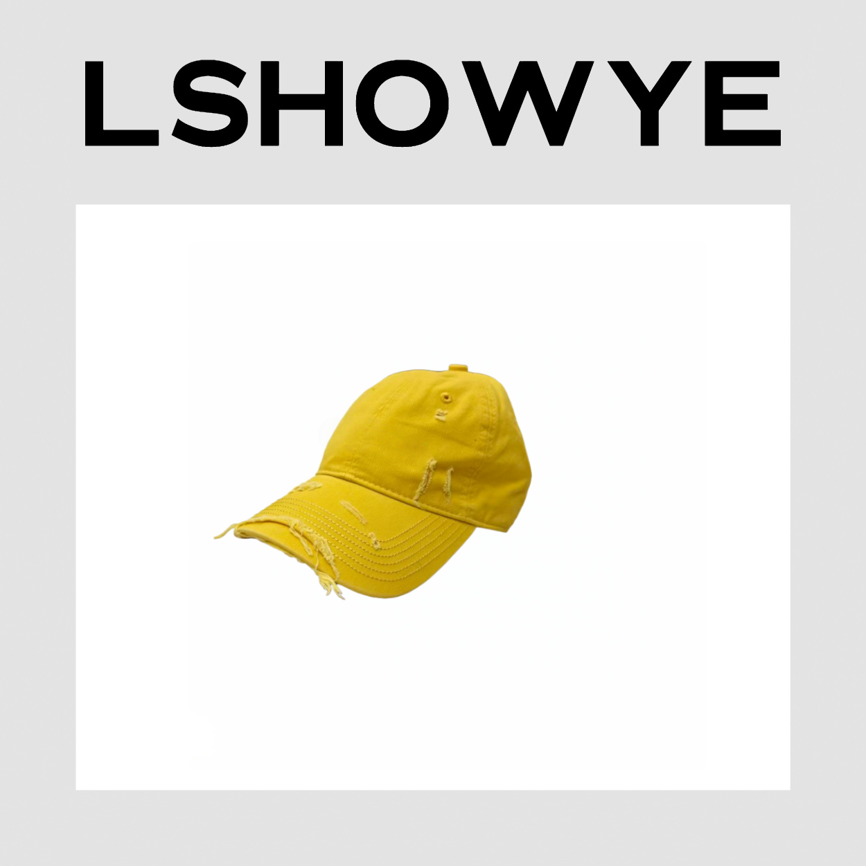 LSHOWYE｜帆布鸭舌帽 1527ZM