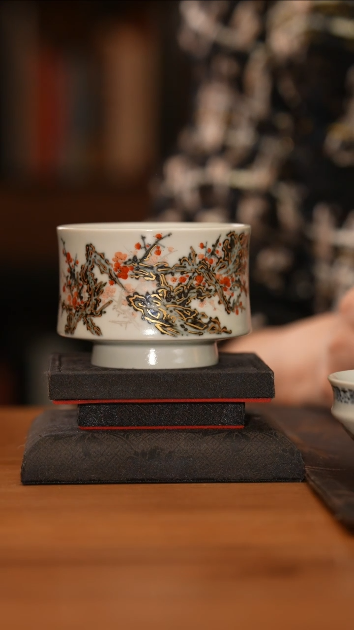 【闪购商品】杯问山格古精美茶器