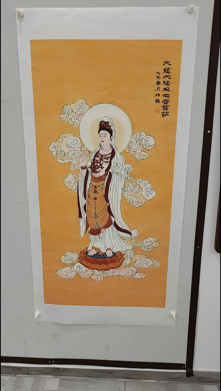 书法邓越 工笔人物 8平尺
