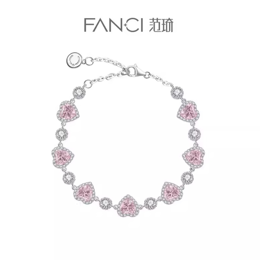 FANCI/范琦 925银手链 恋语手链 女生款轻奢小众精致气质时尚简约