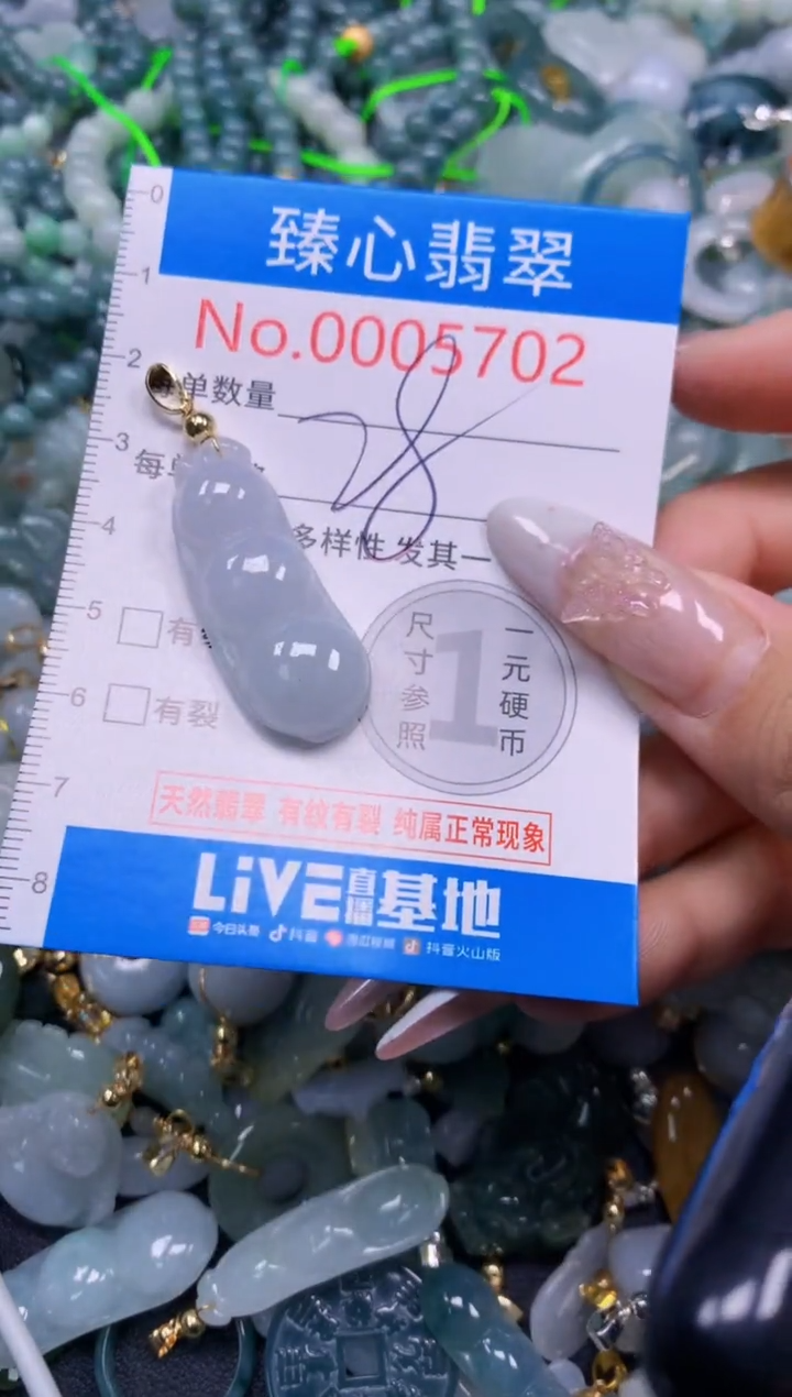 颈饰未镶嵌翡翠5702