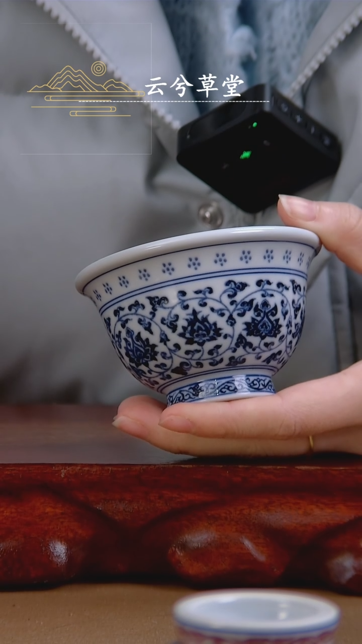 【闪购商品】杯小景德镇手工陶瓷茶具