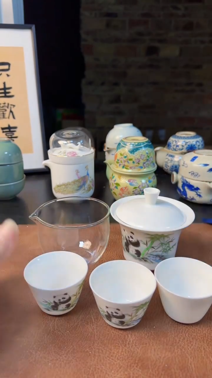 【闪购商品】杯德化白瓷，快客茶具