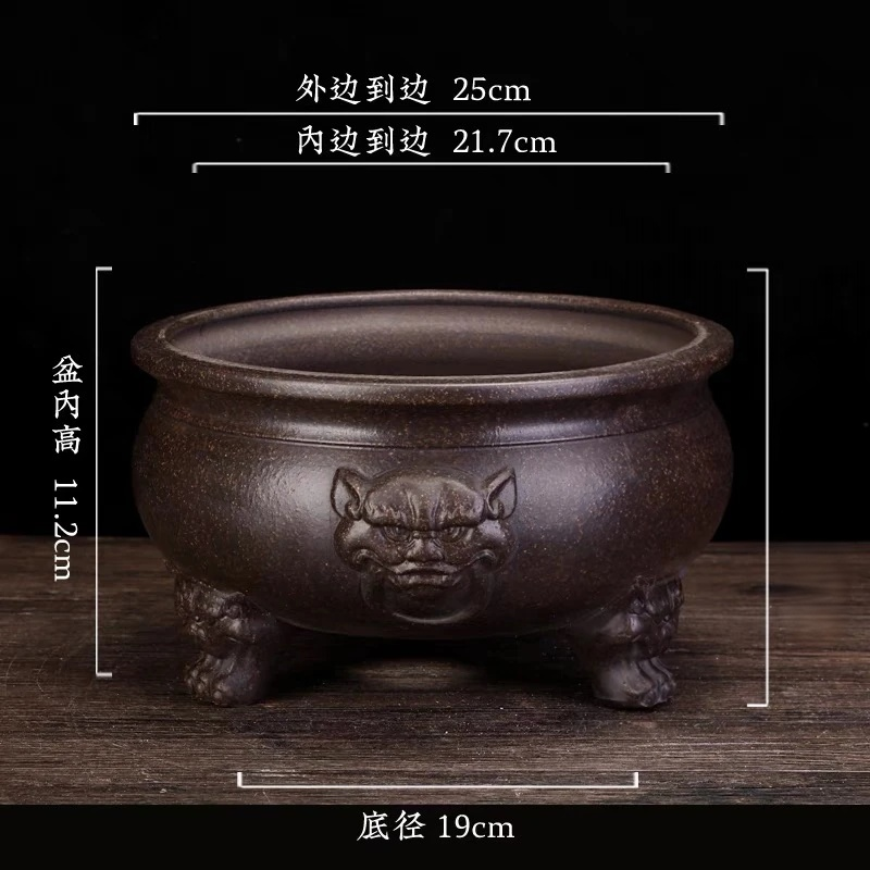 精品古铜泥，三足鼎立兽头兽脚