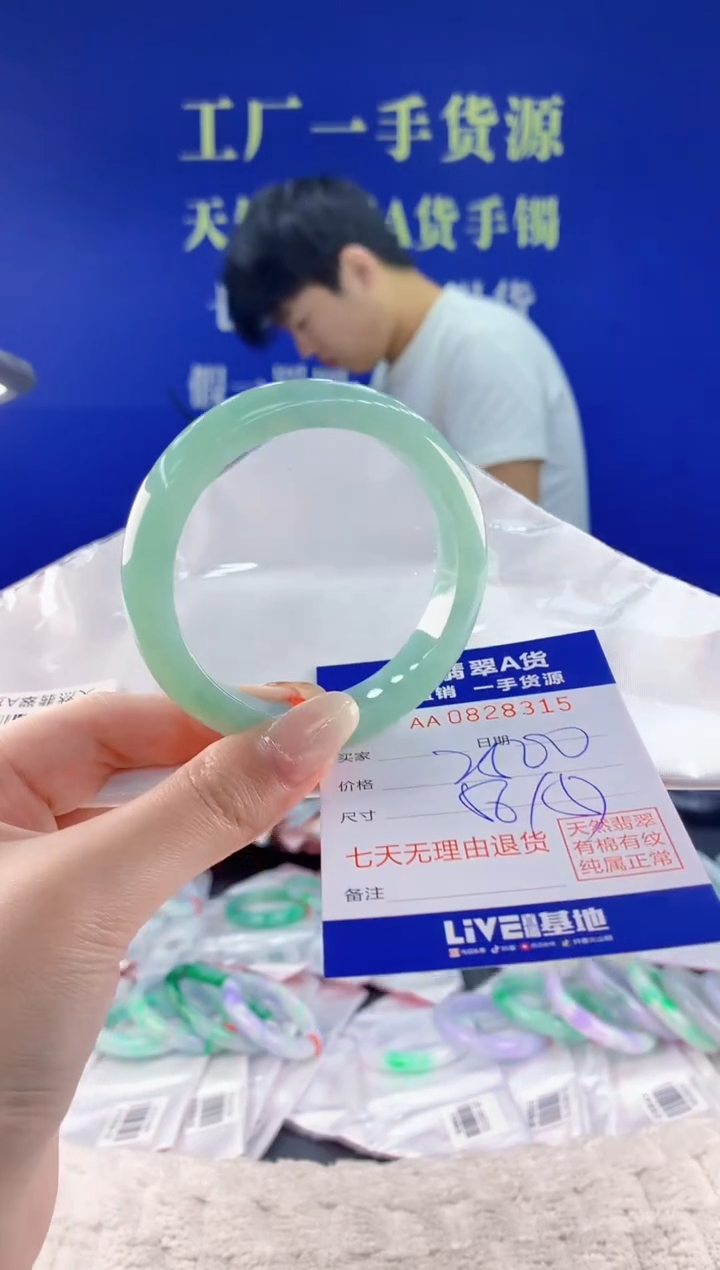 未镶嵌手镯翡翠15