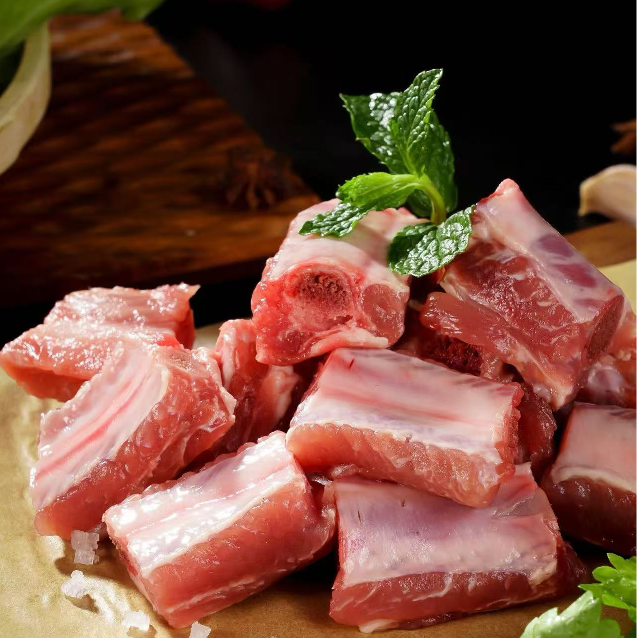 沂蒙山散养漫山跑猪肉排骨 5斤