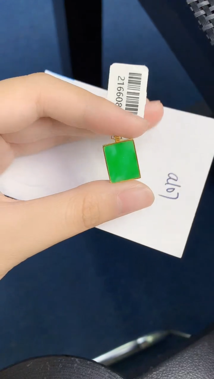 【闪购商品】翡翠18K金镶嵌颈饰000000000