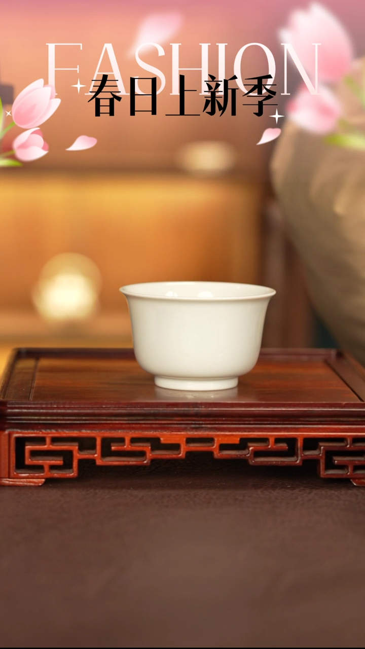 【闪购商品】杯子刘建锋窑景德镇手工手绘陶瓷
