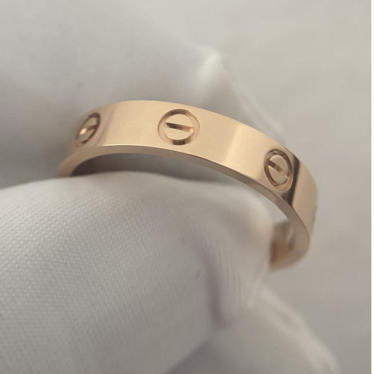 99新 Cartier/卡地亚 佳珊专属P224085459戒指 18K黄金 50