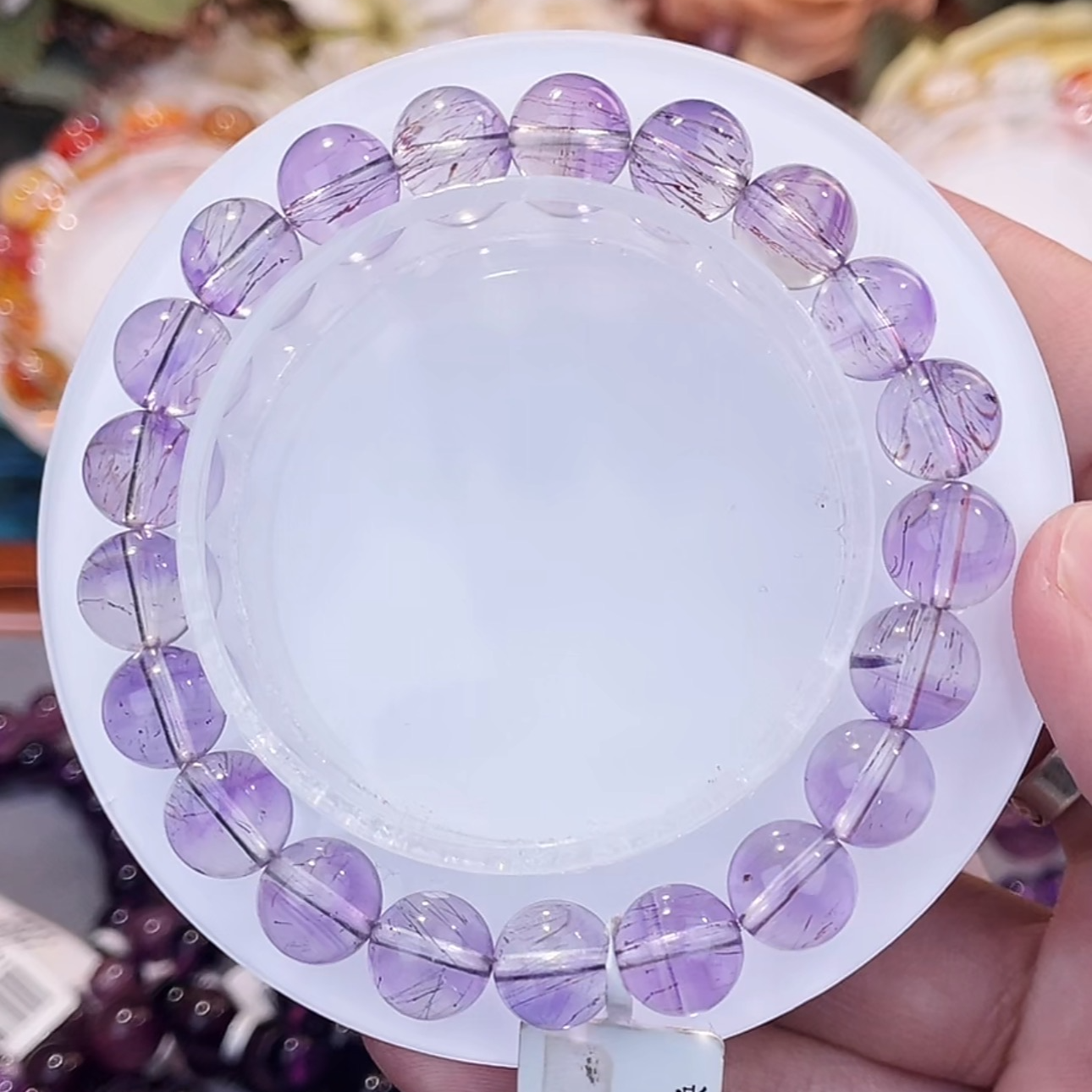 紫超七手串手链9m+