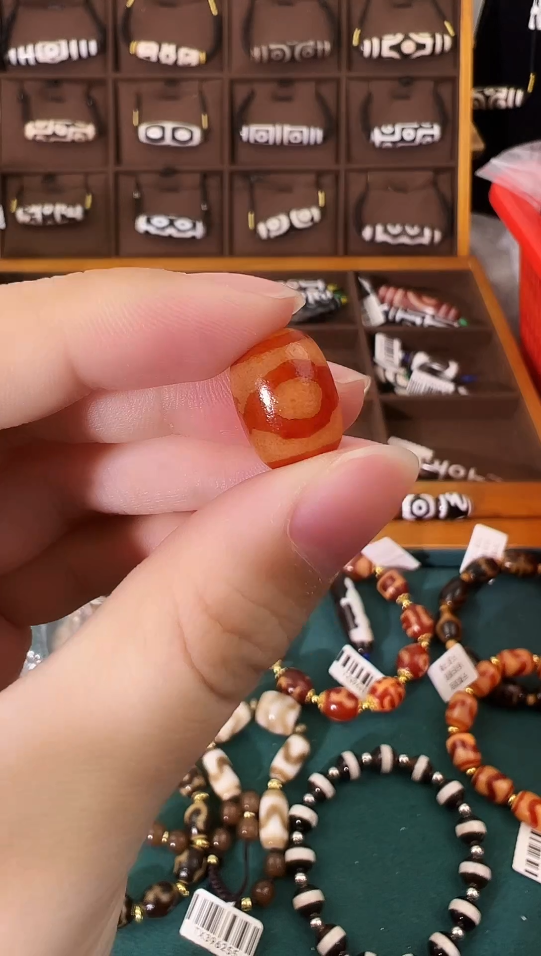 玛瑙/玉髓（覆膜）颈饰未镶嵌23（微瑕随机发货）