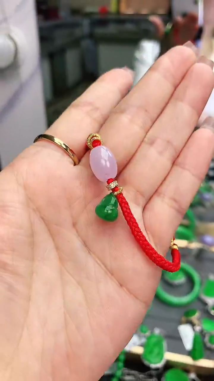 未镶嵌手绳翡翠书*赠礼盒证书 