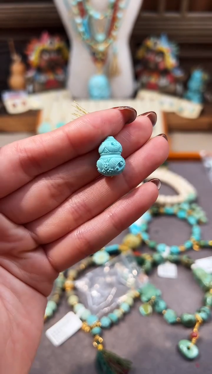 未镶嵌绿松石配饰葫芦