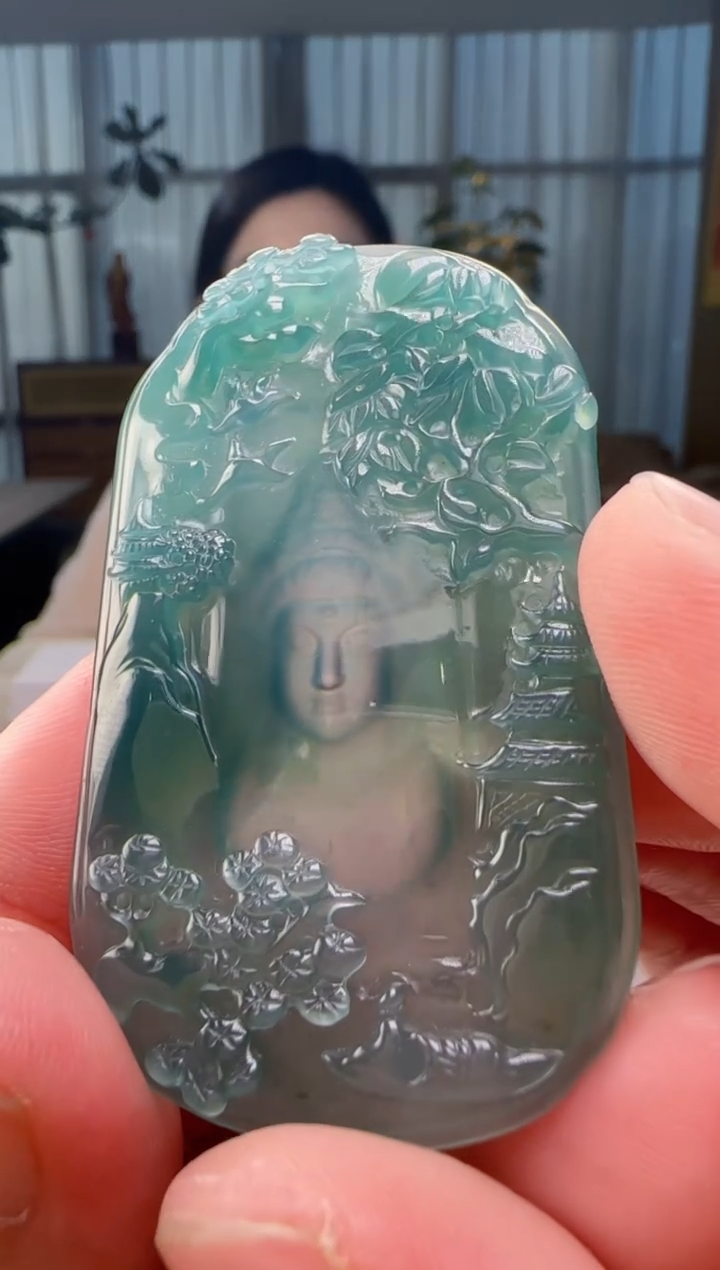 吊坠(赠链)未镶嵌翡翠多样性发其一ZM@@960Q7J04505H