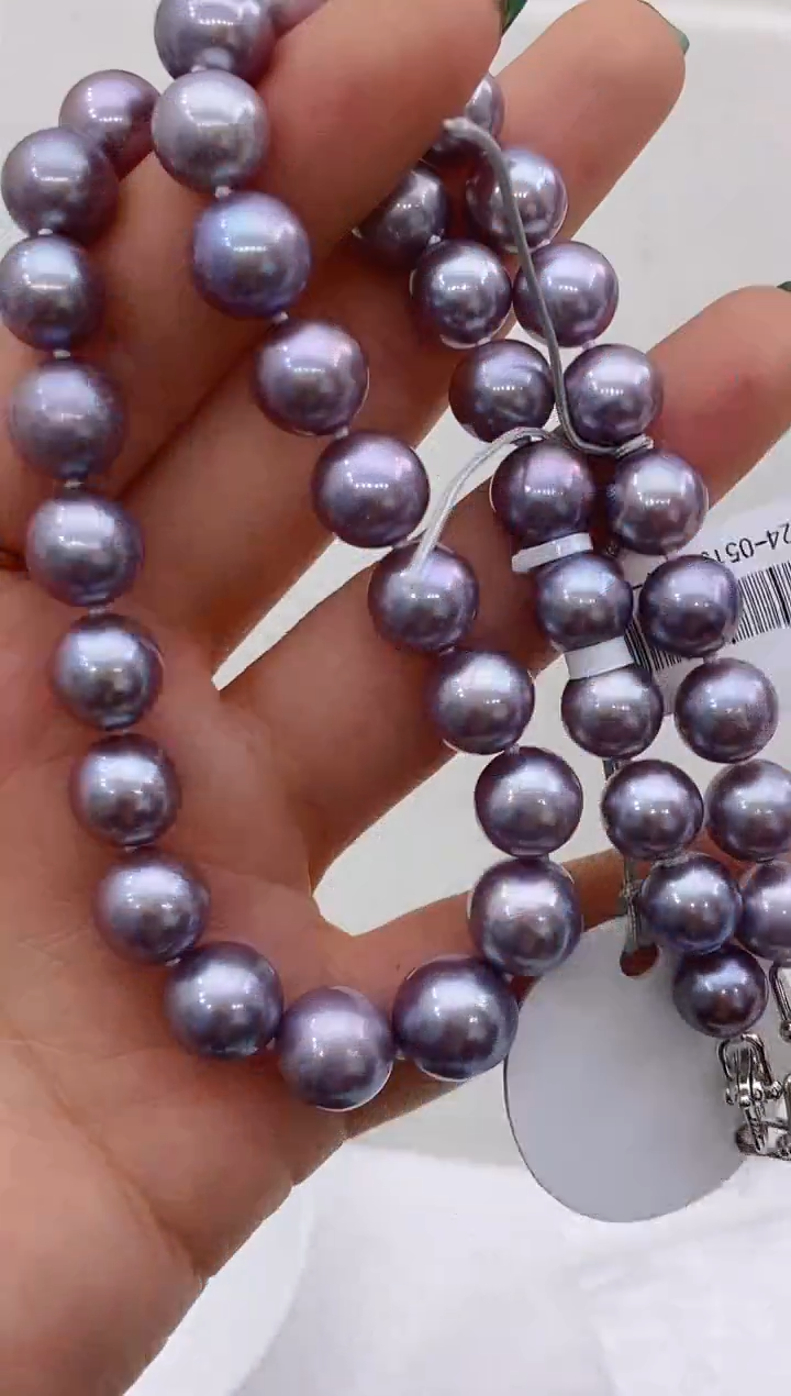 【闪购商品】淡水珍珠项链未镶嵌67 9-11.5mm