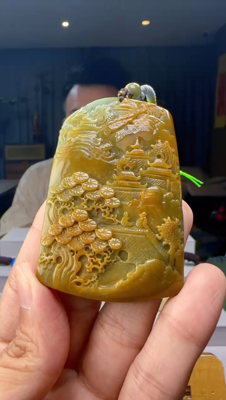 颈饰未镶嵌翡翠AR@@60B7J20162