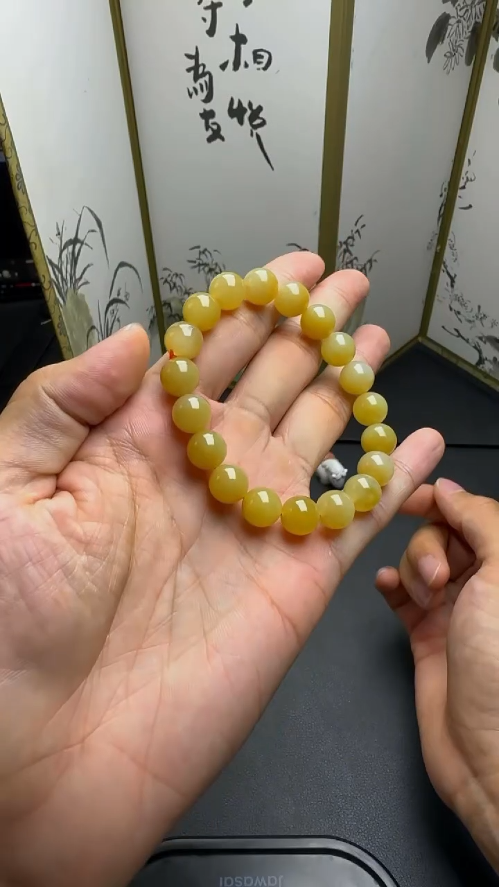 未镶嵌手串和田玉DSD0908085多样性发一