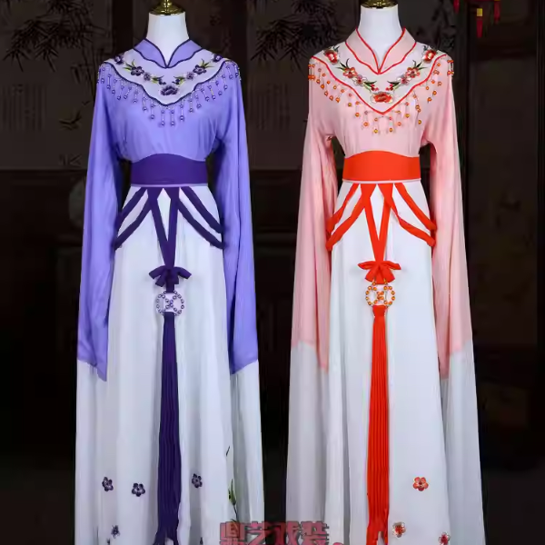 越剧黄梅戏花旦衣林黛玉古装戏曲服装戏剧舞台影视剧拍照演出女装