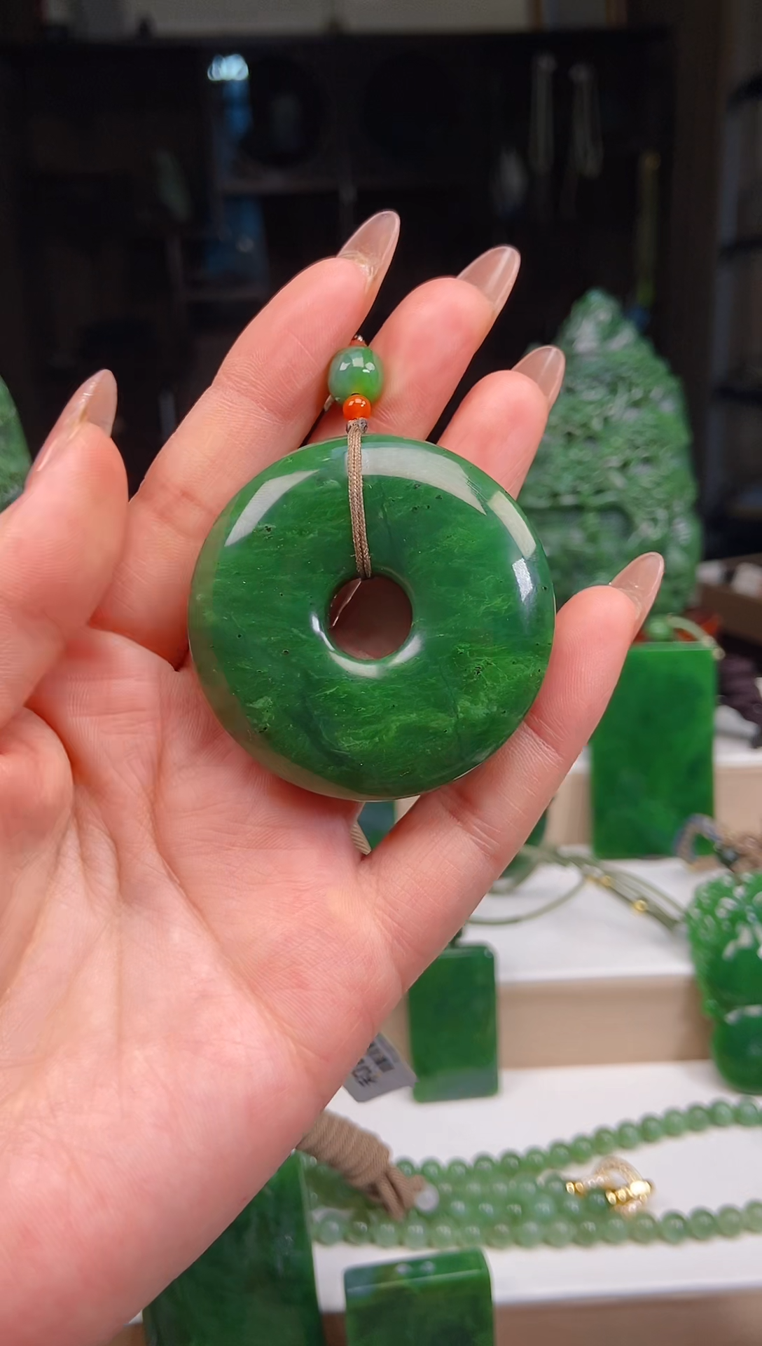 【闪购商品】和田玉挂件未镶嵌1