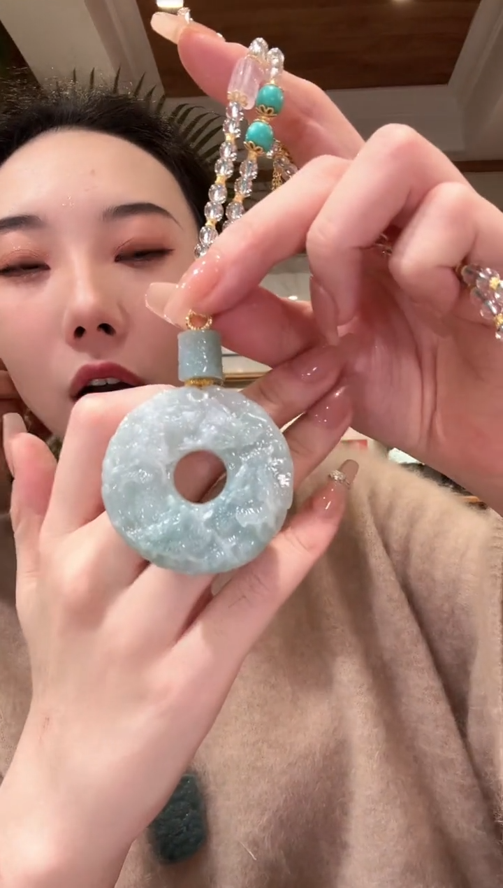 【闪购商品】翡翠颈饰未镶嵌国风