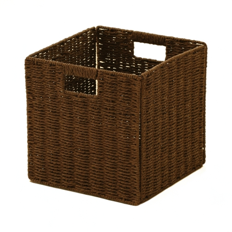   平编款卡莱克平替折叠纸绳收纳筐家居整理好帮手