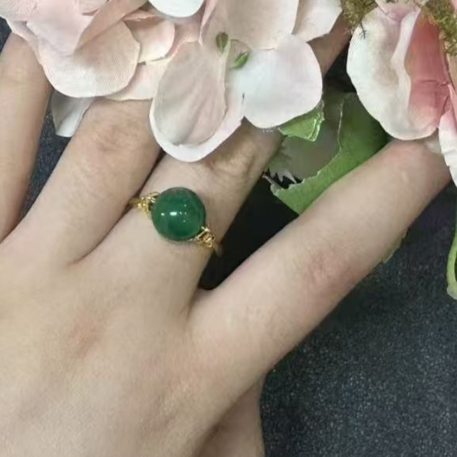 非金属珐琅戒指 繁花绮梦 戒指AX 