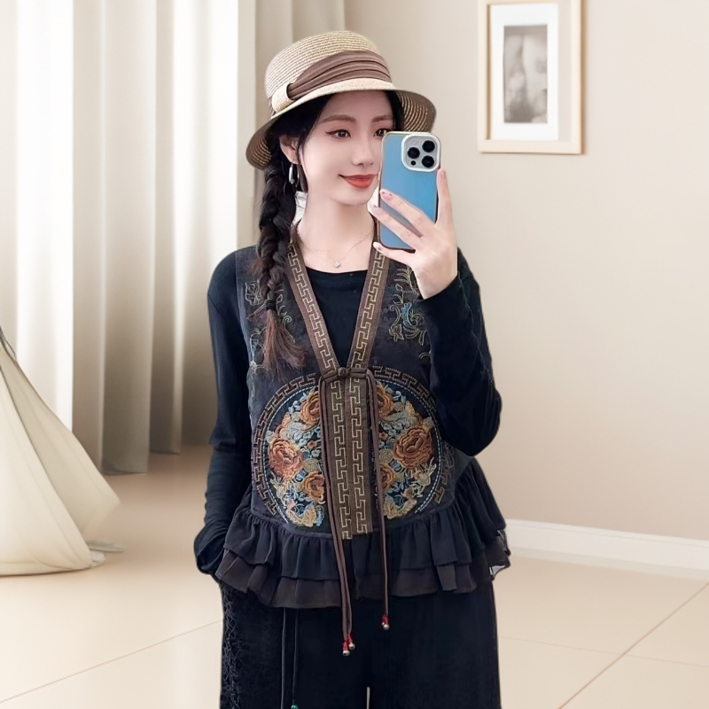 国风新中式女装宽松气质过款链接（下单备注编码)网红时尚百搭复古