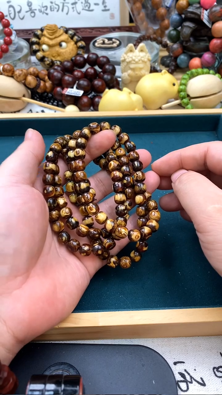 大漆工艺品手串/手链永****安0.9