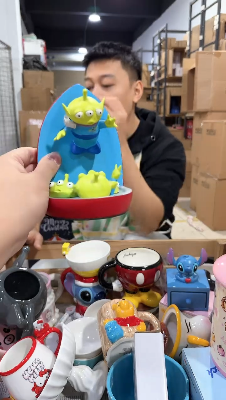 瓷片三眼仔书挡  