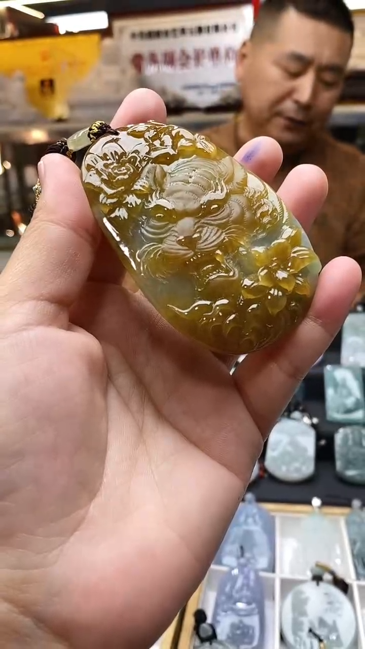 【闪购商品】翡翠颈饰未镶嵌挂件