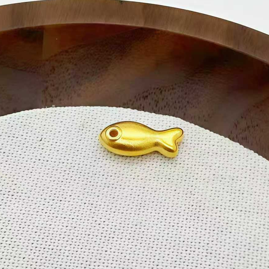 足金999 年年有鱼吊坠 1.07