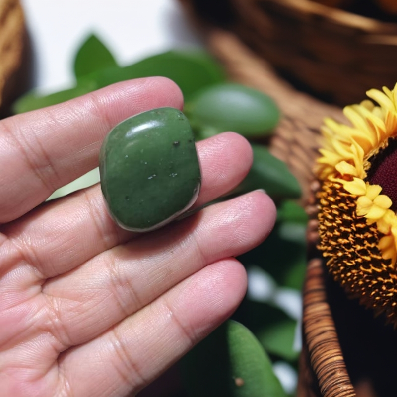 新疆和田玉碧玉 青花