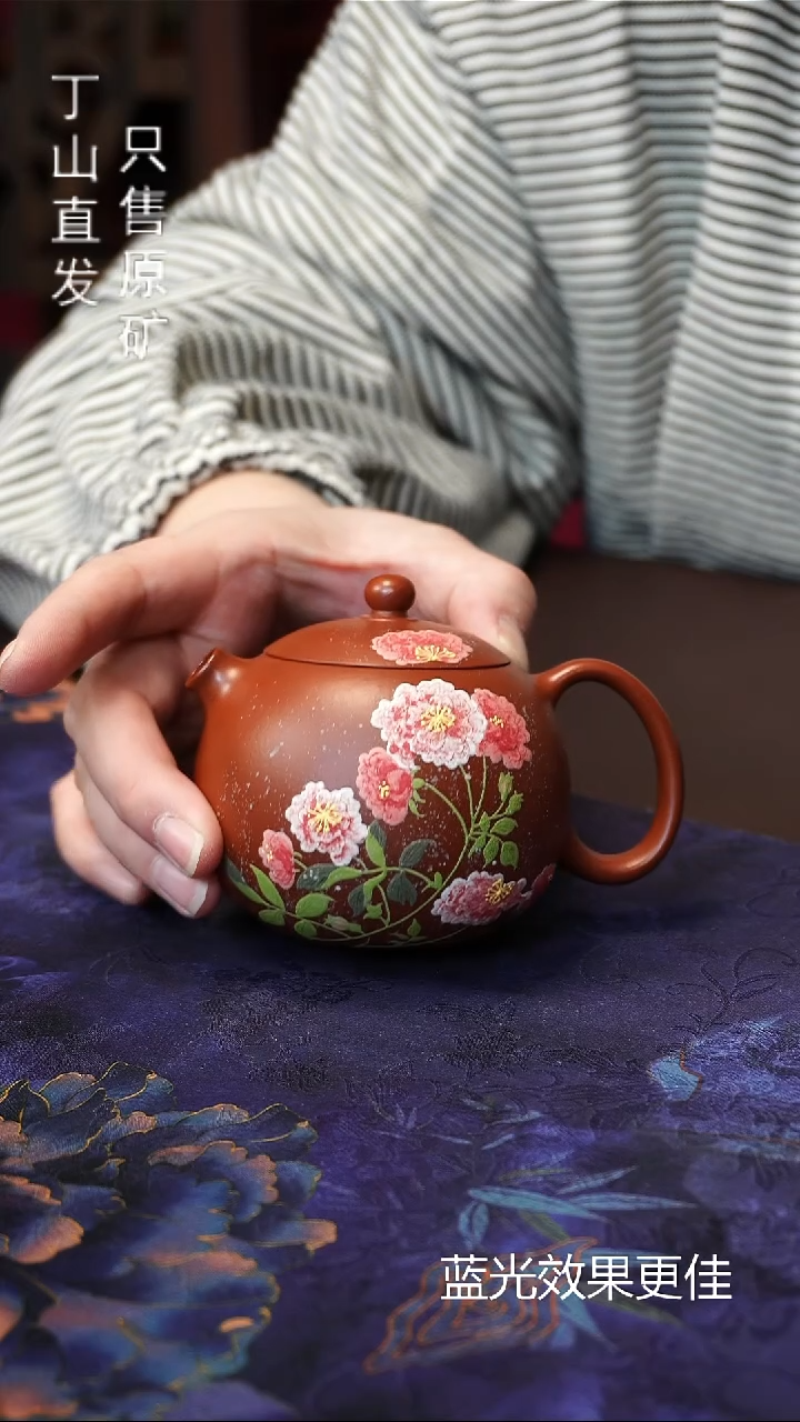 茶壶紫砂宜兴紫砂壶紫砂原矿特价浮力 天漏
