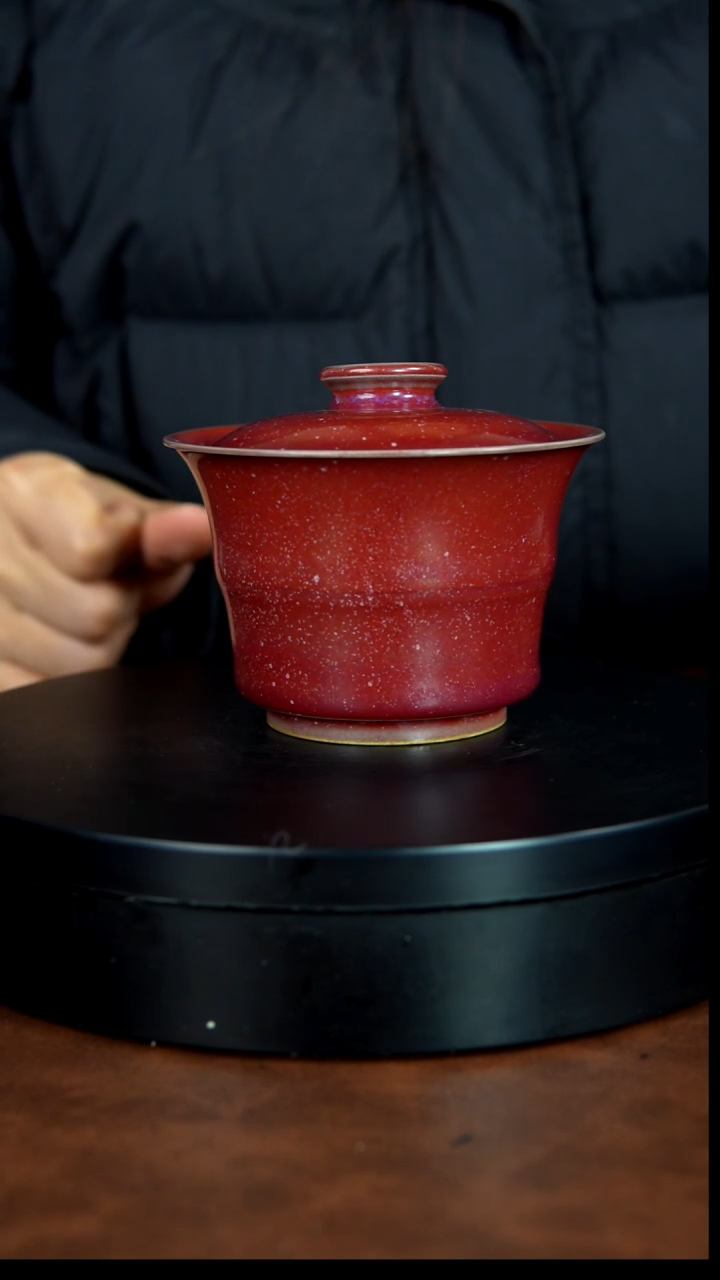 120号/禹州神垕特产】原矿原产地钧瓷茶具