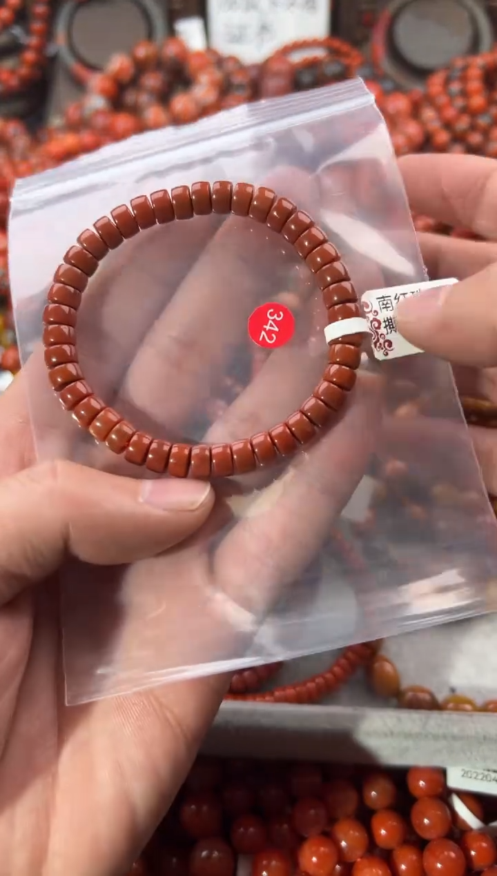 未镶嵌手串南红玛瑙7