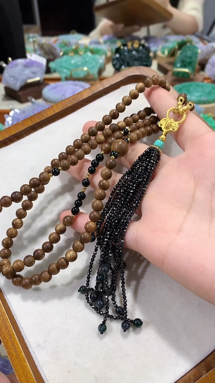 颈饰未镶嵌翡翠清**~项链