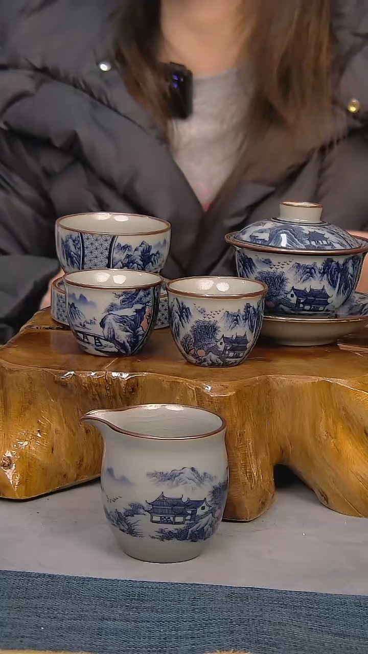 【闪购商品】简装家用款5件套 陶瓷家用茶具系列