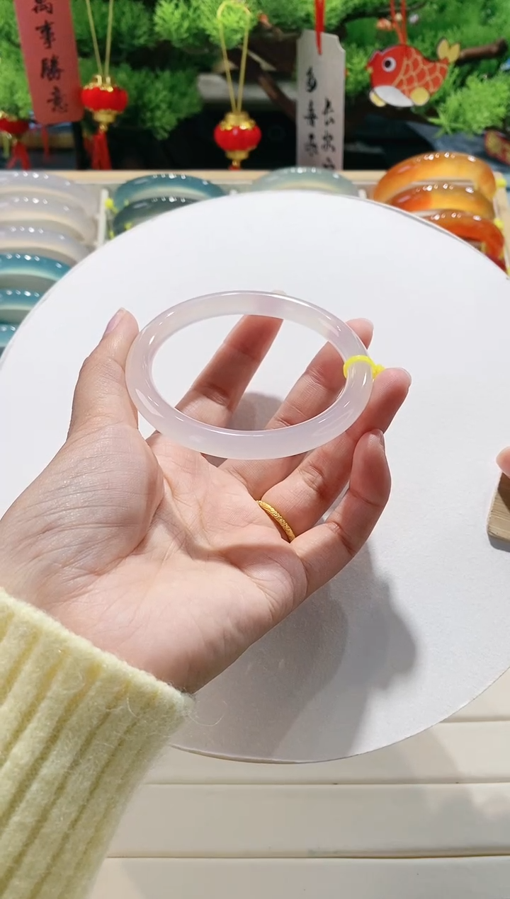 【闪购商品】玛瑙/玉髓手镯未镶嵌96-58.9