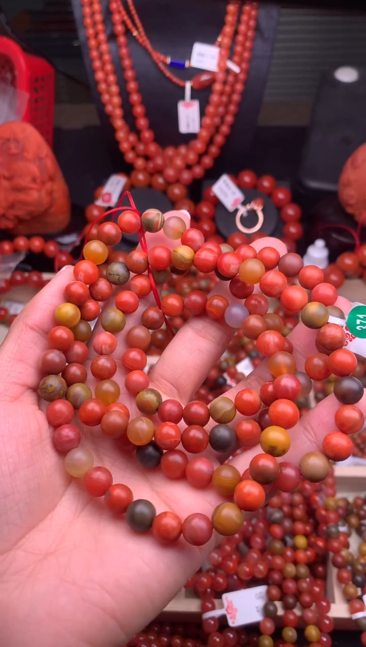 【闪购商品】南红玛瑙珠宝奇石未镶嵌8