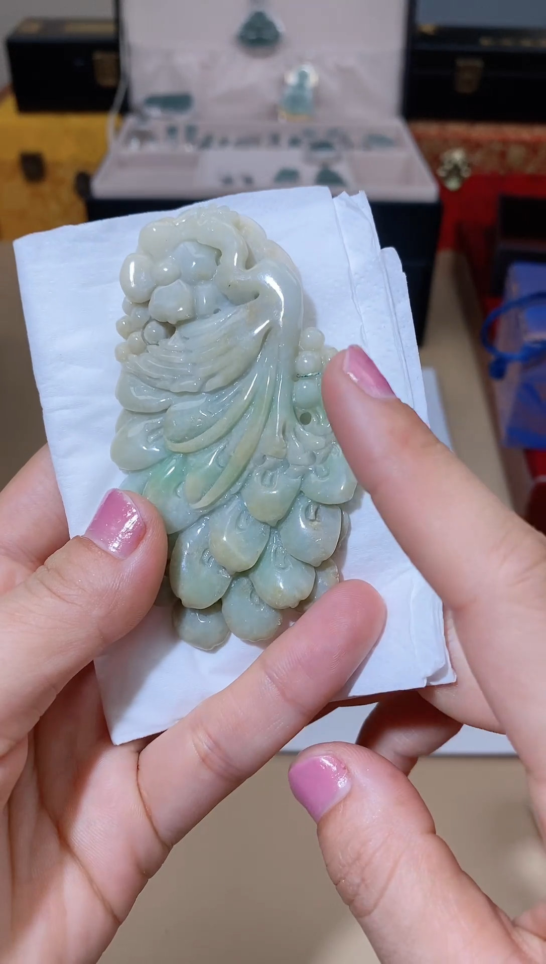 【闪购商品】翡翠颈饰未镶嵌天然A货翡翠