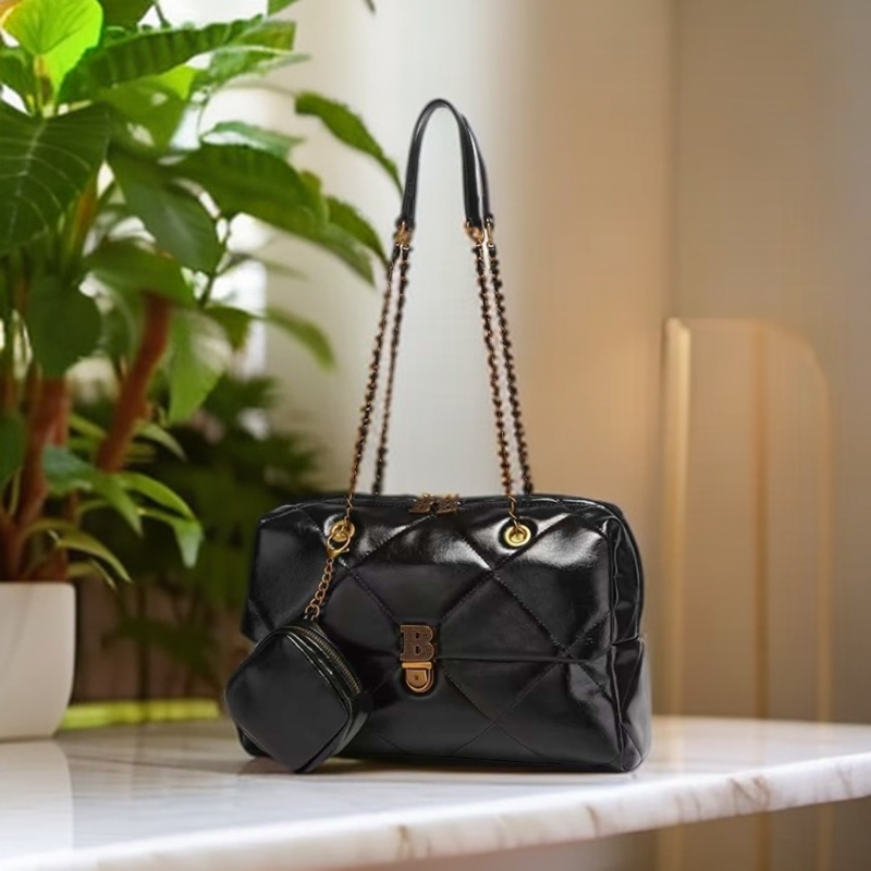 2024新款时尚简约风通勤百搭包LTBB-BBL-1608黑色