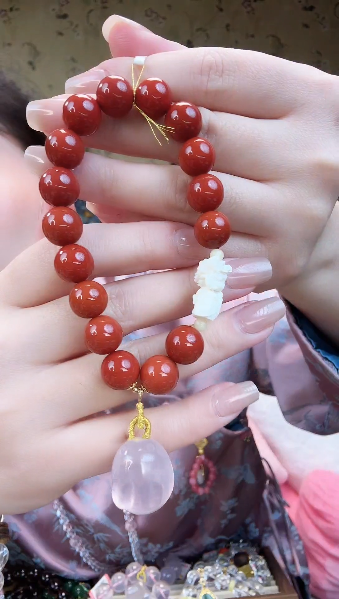 【闪购商品】南红玛瑙手串未镶嵌南红手串